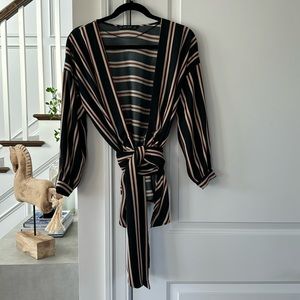 ZARA Authentic Wrap Blouse